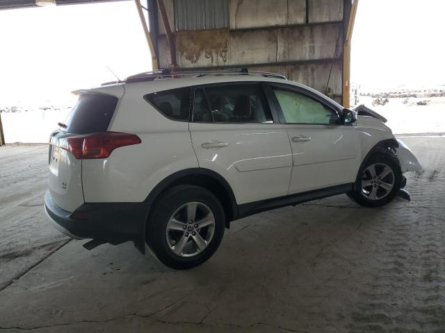 JTMRFREVXFD140864 - 2015 TOYOTA RAV4 XLE Ақ фото 3