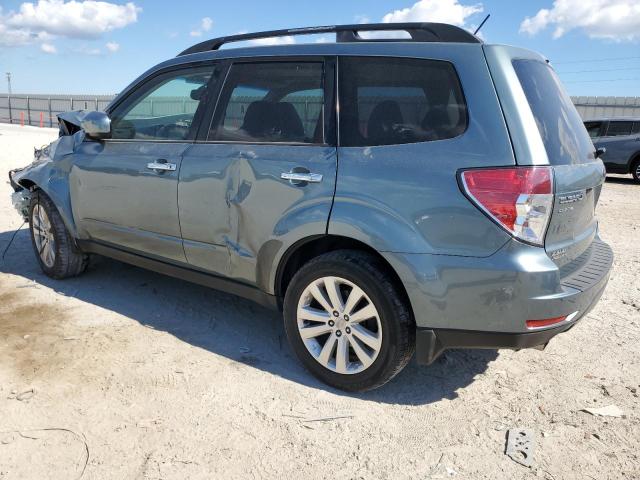 JF2SHBEC4BH771132 - 2011 SUBARU FORESTER LIMITED მწვანე ფოტო 2