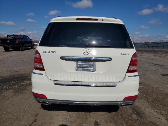 4JGBF7BE2AA592050 - 2010 MERCEDES-BENZ GL 450 4MATIC WHITE photo 6