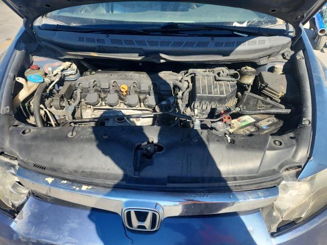 2HGFA15598H508509 - 2008 HONDA CIVIC LX BLUE photo 11
