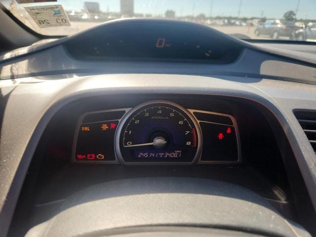 2HGFA15598H508509 - 2008 HONDA CIVIC LX BLUE photo 9