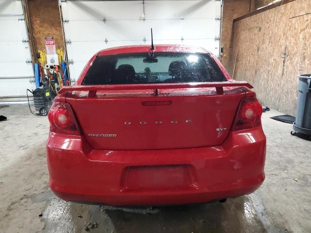 1C3CDZCB3DN646410 - 2013 DODGE AVENGER SXT RED photo 6