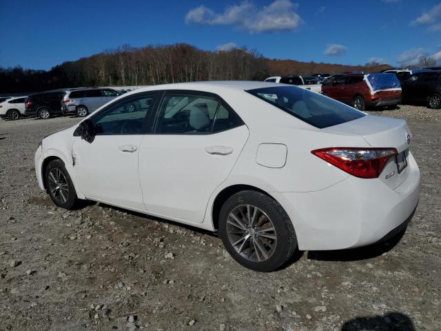 2T1BURHEXGC488438 - 2016 TOYOTA COROLLA L WHITE photo 2