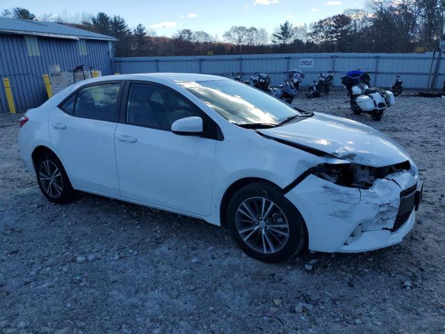 2T1BURHEXGC488438 - 2016 TOYOTA COROLLA L WHITE photo 4