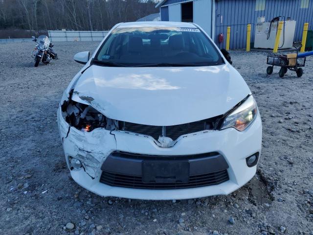 2T1BURHEXGC488438 - 2016 TOYOTA COROLLA L WHITE photo 5
