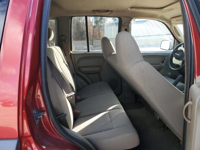 1J4GL48K65W703684 - 2005 JEEP LIBERTY SPORT წითელი ფოტო 11