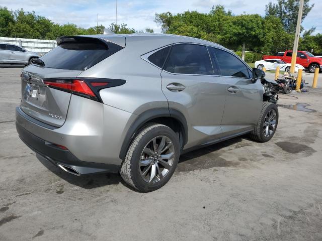JTJSARBZ0M2182344 - 2021 LEXUS NX 300 BASE Argent photo 3