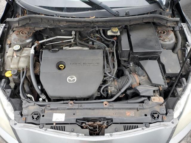 JM1BL1L54B1381166 - 2011 MAZDA 3 S GRAY photo 11