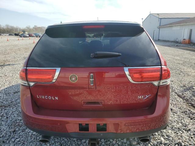 2LMDJ6JK8DBL17112 - 2013 LINCOLN MKX BURGUNDY photo 6