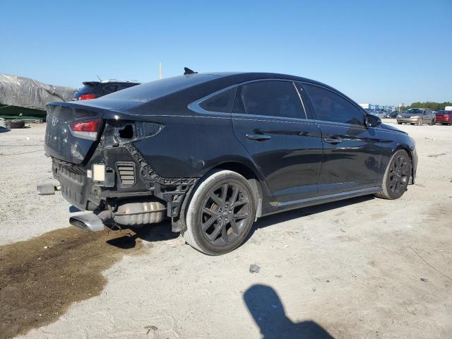 5NPE34AB1JH632367 - 2018 HYUNDAI SONATA SPORT შავი ფოტო 3