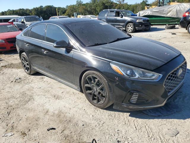5NPE34AB1JH632367 - 2018 HYUNDAI SONATA SPORT შავი ფოტო 4