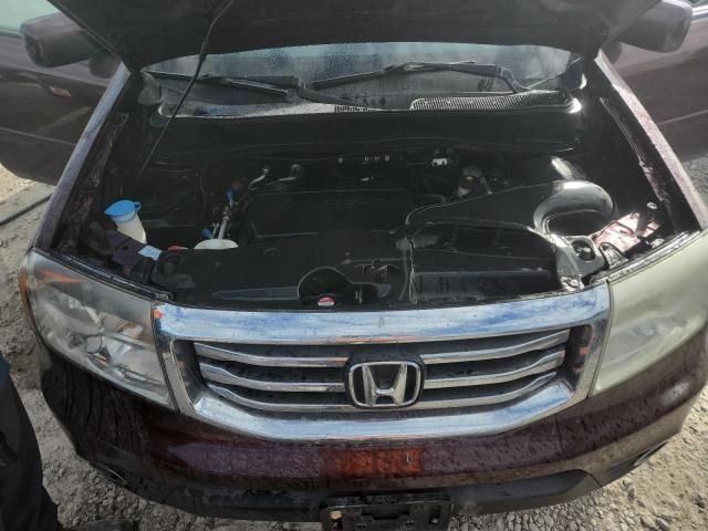5FNYF4H58DB072791 - 2013 HONDA PILOT EXL 栗色 照片 12