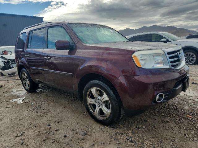 5FNYF4H58DB072791 - 2013 HONDA PILOT EXL 栗色 照片 4