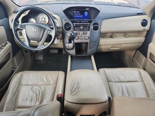 5FNYF4H58DB072791 - 2013 HONDA PILOT EXL 栗色 照片 8