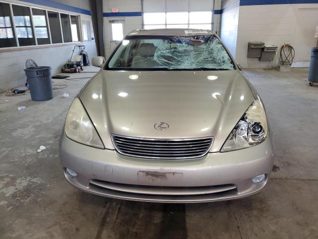 JTHBA30G155115977 - 2005 LEXUS ES 330 GOLD photo 5
