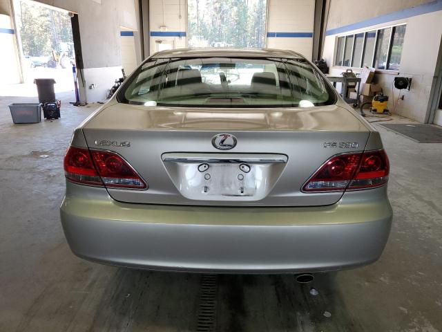 JTHBA30G155115977 - 2005 LEXUS ES 330 GOLD photo 6