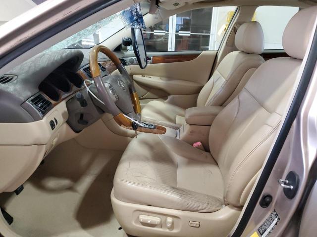 JTHBA30G155115977 - 2005 LEXUS ES 330 GOLD photo 7