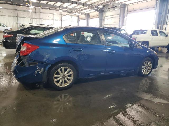 19XFB2F89CE002385 - 2012 HONDA CIVIC EX ლურჯი ფოტო 3