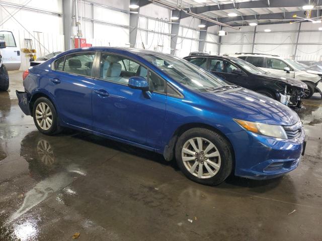 19XFB2F89CE002385 - 2012 HONDA CIVIC EX ლურჯი ფოტო 4