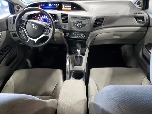 19XFB2F89CE002385 - 2012 HONDA CIVIC EX ლურჯი ფოტო 8