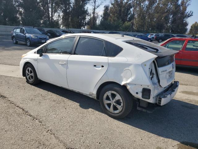 JTDKN3DU2D5614968 - 2013 TOYOTA PRIUS WHITE photo 2