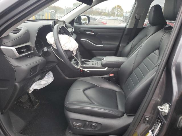 5TDHZRBH7LS518818 - 2020 TOYOTA HIGHLANDER XLE Gri fotoğraf 7