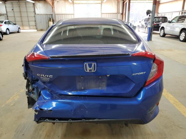 2HGFC2E88LH538698 - 2020 HONDA CIVIC SPORT BLUE photo 6