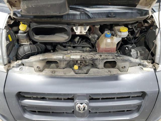 3C6TRVDG4JE120326 - 2018 RAM PROMASTER 2500 HIGH თეთრი ფოტო 12