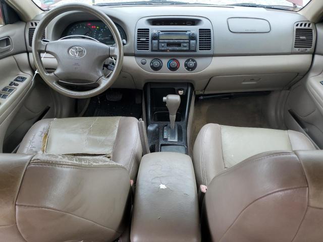 JTDBE32K140257376 - 2004 TOYOTA CAMRY LE BURGUNDY photo 8