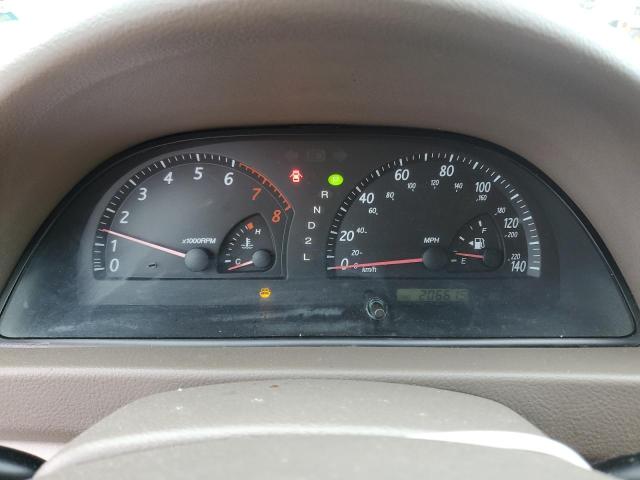 JTDBE32K140257376 - 2004 TOYOTA CAMRY LE BURGUNDY photo 9