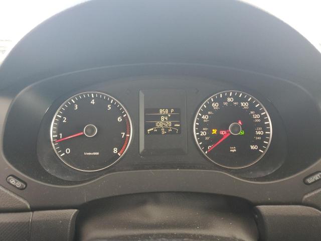 3VWDP7AJ2CM386934 - 2012 VOLKSWAGEN JETTA SE SILVER photo 9