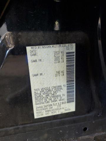 1N4AL3AP5DN523280 - 2013 NISSAN ALTIMA 2.5 BLACK photo 13