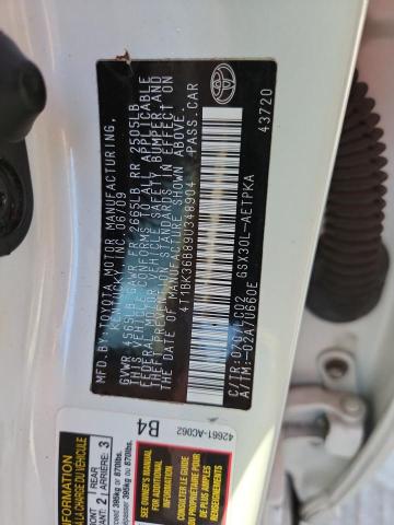 4T1BK36B89U348904 - 2009 TOYOTA AVALON XL Ağ foto 12