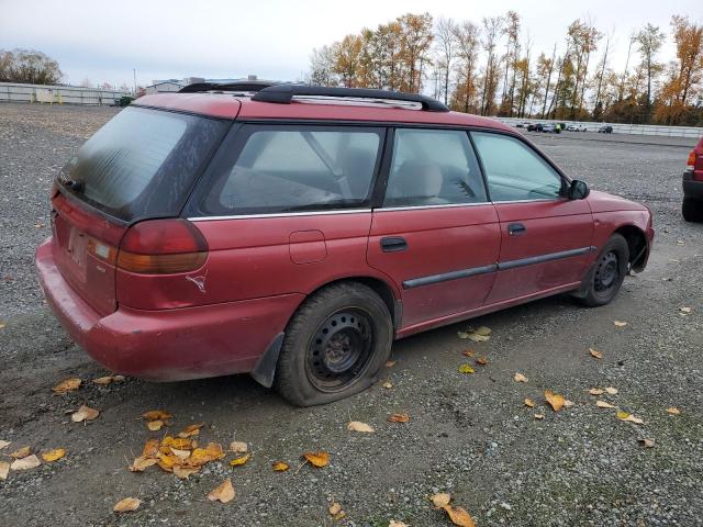 4S3BK4351T7931376 - 1996 SUBARU LEGACY L RED photo 3