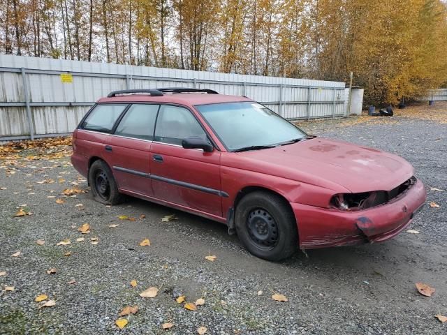 4S3BK4351T7931376 - 1996 SUBARU LEGACY L RED photo 4