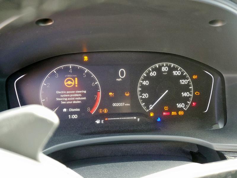 19XFL2H8XSE030401 - 2025 HONDA CIVIC SPORT BLUE photo 9