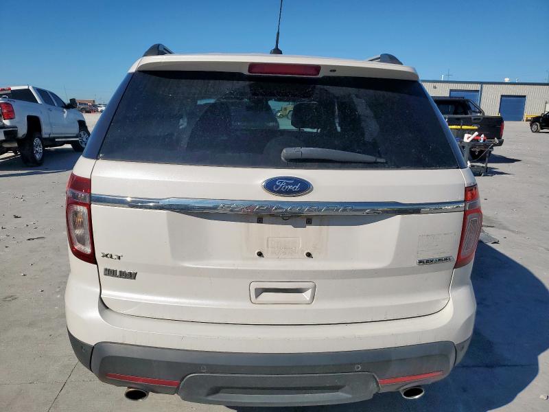 1FM5K7D86FGC04936 - 2015 FORD EXPLORER XLT WHITE photo 6