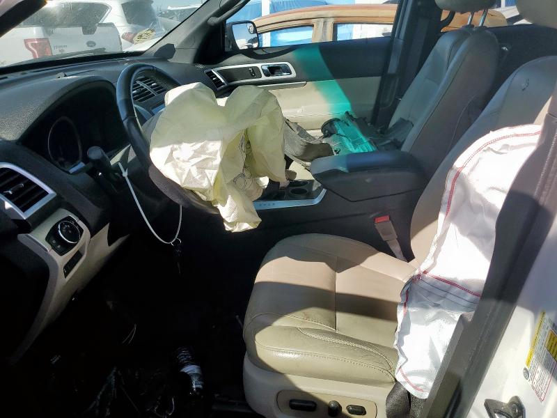 1FM5K7D86FGC04936 - 2015 FORD EXPLORER XLT WHITE photo 7