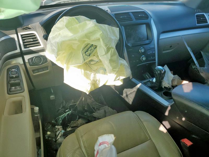 1FM5K7D86FGC04936 - 2015 FORD EXPLORER XLT WHITE photo 8