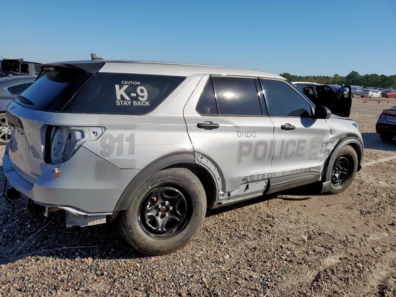 1FM5K8ACXNGC24412 - 2022 FORD EXPLORER POLICE INTERCEPTOR Boz foto 3