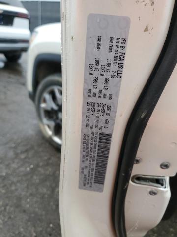 3C4NJDCB9JT246184 - 2018 JEEP COMPASS LIMITED WHITE photo 13