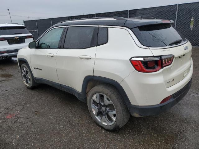 3C4NJDCB9JT246184 - 2018 JEEP COMPASS LIMITED WHITE photo 2