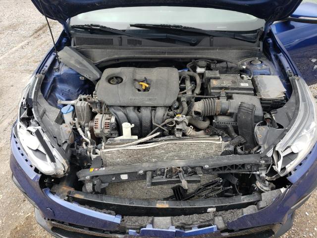 3KPF54AD3KE116727 - 2019 KIA FORTE EX Mavi foto 11
