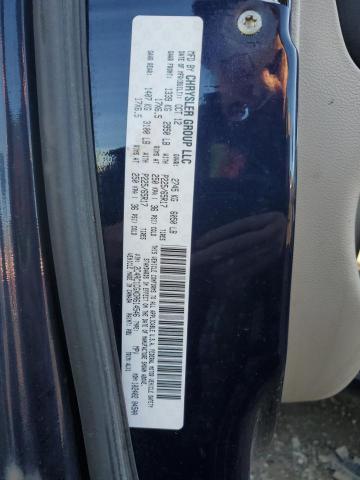 2C4RC1CGXDR614546 - 2013 CHRYSLER TOWN & COU TOURING L BLUE photo 13