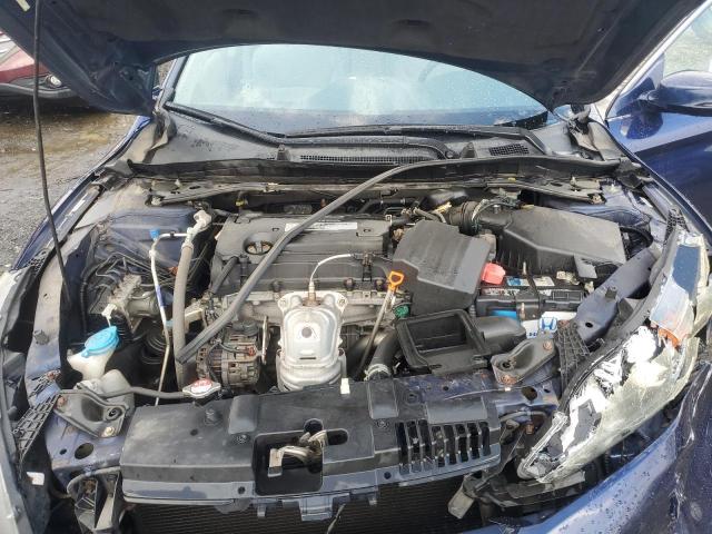 1HGCR2F75DA191452 - 2013 HONDA ACCORD EX BLUE photo 11