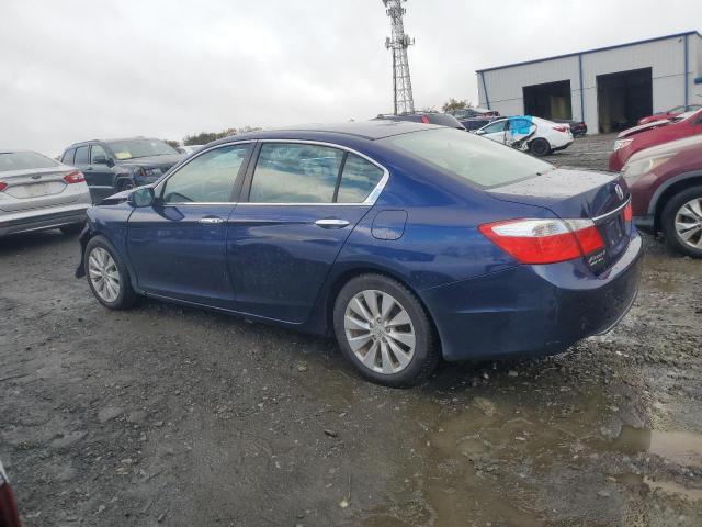1HGCR2F75DA191452 - 2013 HONDA ACCORD EX BLUE photo 2