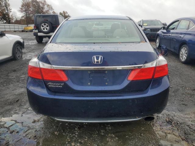 1HGCR2F75DA191452 - 2013 HONDA ACCORD EX BLUE photo 6