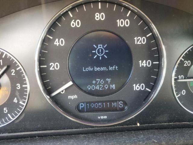 WDBTJ56H86F183124 - 2006 MERCEDES-BENZ CLK 350 SILVER photo 9