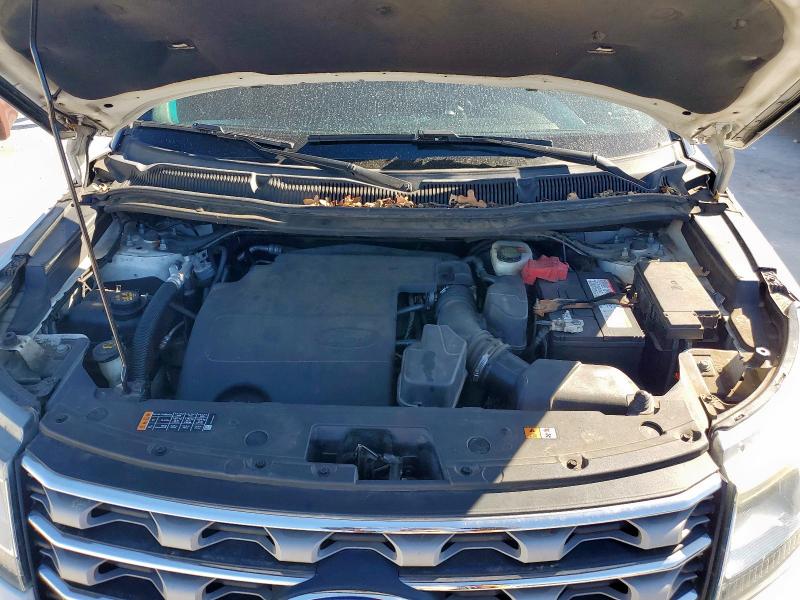 1FM5K7D81GGA76283 - 2016 FORD EXPLORER XLT WHITE photo 12