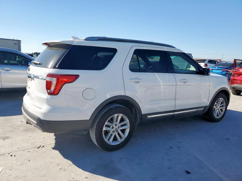 1FM5K7D81GGA76283 - 2016 FORD EXPLORER XLT WHITE photo 3